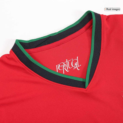 Camisola de futebol Portugal Home Euro 2024-Plus Size