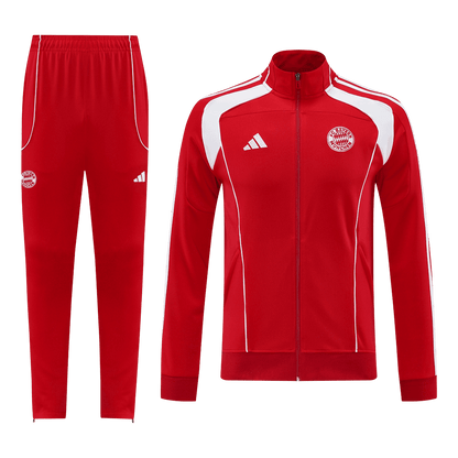 Bayern Munich Treino Jaqueta Conjunto (Jaqueta+Calças) 2025/26 Vermelho