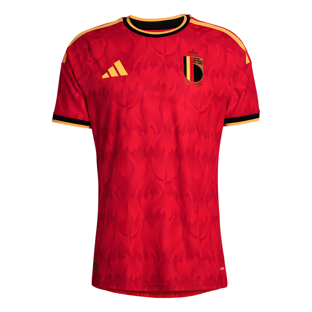 Belgium Casa World Cup Futebol Camisas 2026 Vermelho