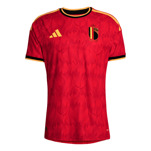 Belgium Casa World Cup Futebol Camisas 2026 Vermelho