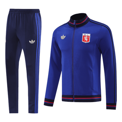 Olympique Lyonnais Treino Jaqueta Conjunto (Jaqueta+Calças) 2025/26 Azul