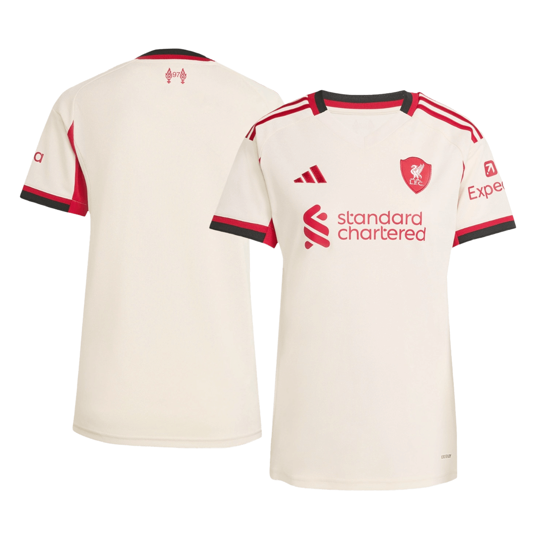 Mulheres Liverpool Camisa 2025/26- Branco