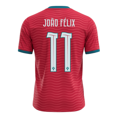 【Super Qualidade】JOÃO FÉLIX #11 Portugal
 Casa Futebol Camisa 2026 Vermelho