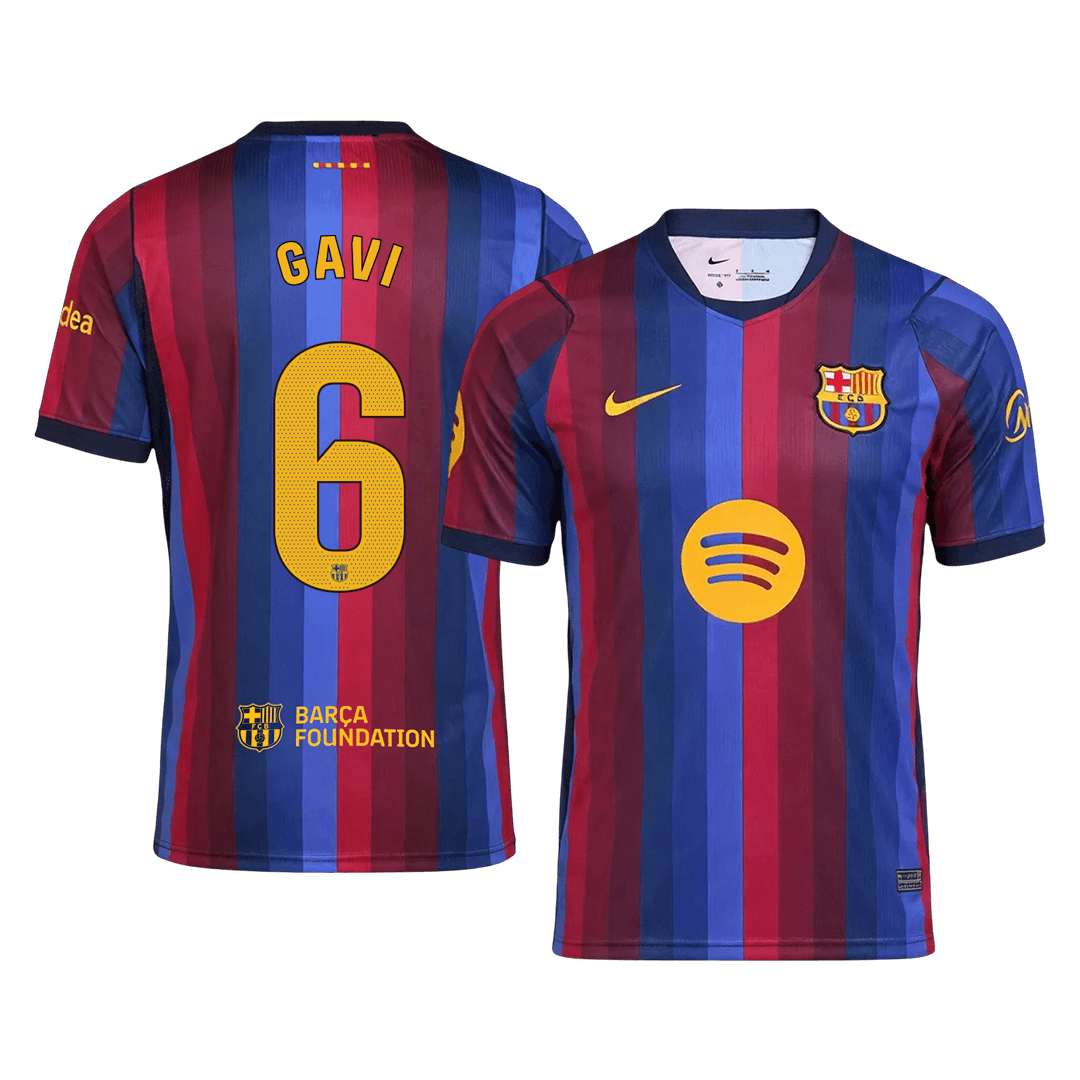 GAVI #6 Barcelona Casa Camisa 2026/27