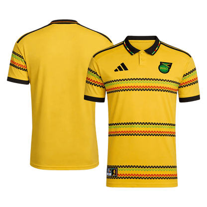 Jamaica Casa Camisa Copa do Mundo 2026 Amarelo - camisola de futebol para adeptos em - imagem 8