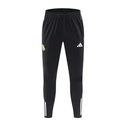Real Madrid Infantil Zíper Moletom Conjunto (Top+Pants) 
 2025/26 Preto