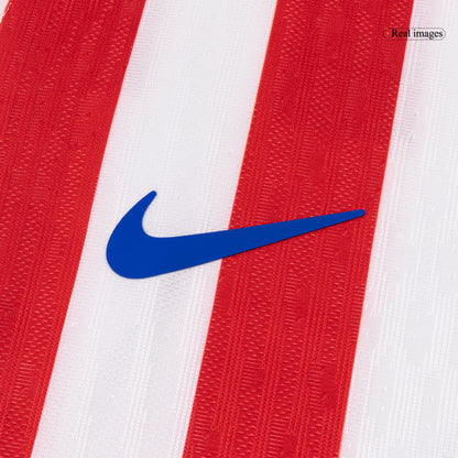 Versão do Jogador SØRLOTH #9 Atletico Madrid Casa Futebol Camisas 2025/26