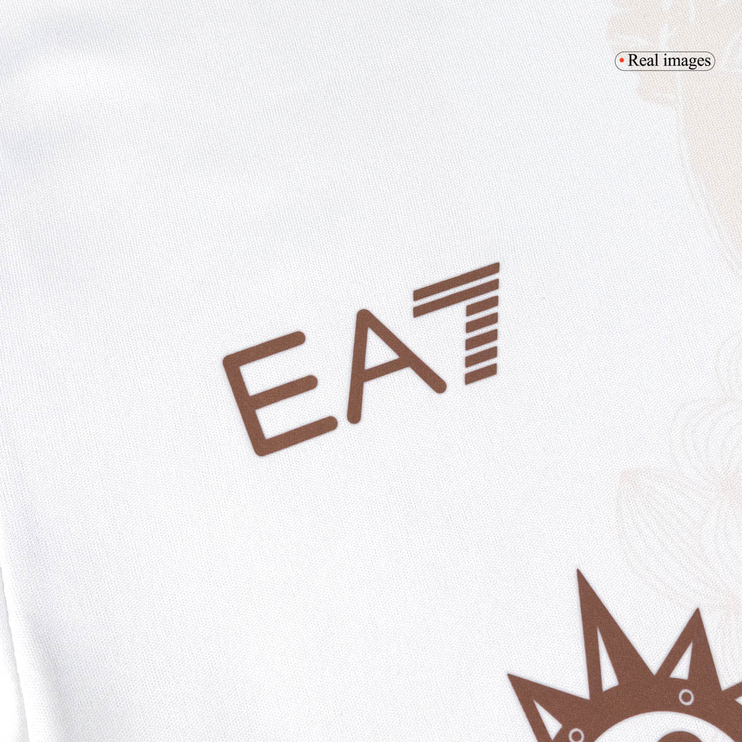 Napoli Fora Camisa Conjunto (Camisa + Calções) 2025/26  Areia