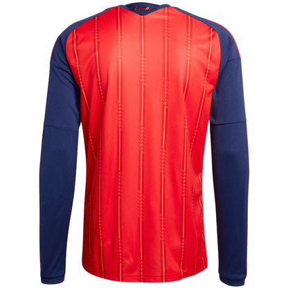 Spain Casa Manga comprida Camisa Copa do Mundo 2026