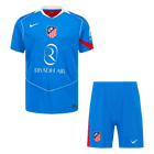 Atletico Madrid 
 Terceira Camisa Conjunto(Camisa+Calções) 2025/26 Azul