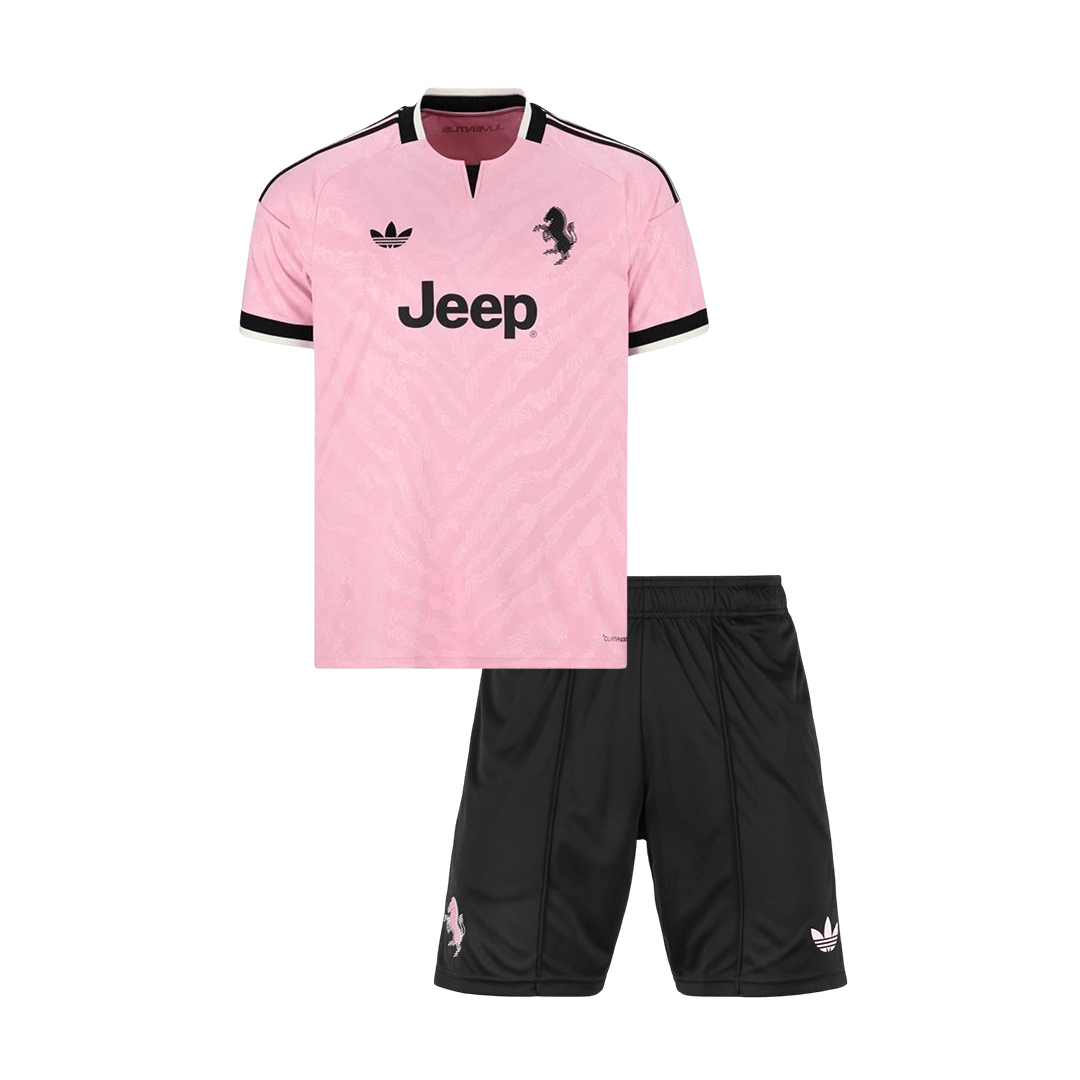 Juventus Infantil 
 Fora Futebol Camisa 2026/27 Rosa