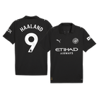 HAALAND #9 Manchester City Fora Camisa 2025/26- Preto