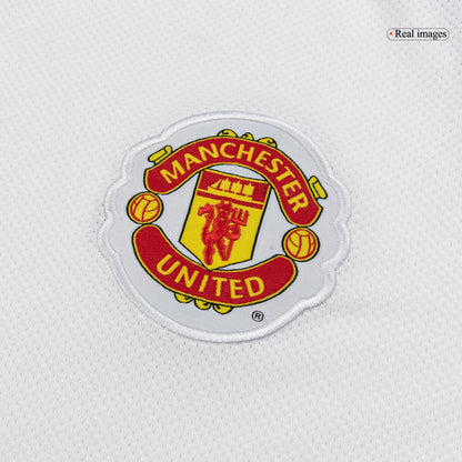 Retrô Manchester United Fora Camisa 2010/11 Branco