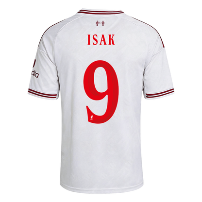 ISAK #9 Liverpool Fora Camisa 2026/27 Branco UCL