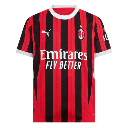 AC Milan GIMENEZ #7 Soccer Jersey Home Custom Shirt 2024/25