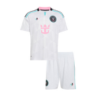 Inter Miami CF Infantil 
 Terceira Futebol Camisa 2026 Branco