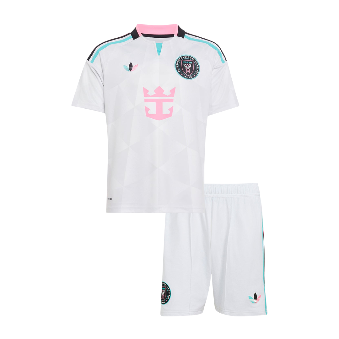 Inter Miami CF Infantil 
 Terceira Futebol Camisa 2026 Branco
