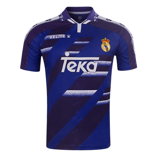 Retrô Real Madrid Fora Camisa 1994/96 Roxo