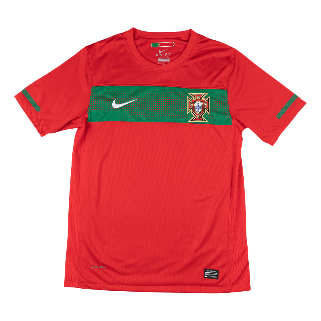 Retrô Portugal Casa Camisa 2010 Vermelho