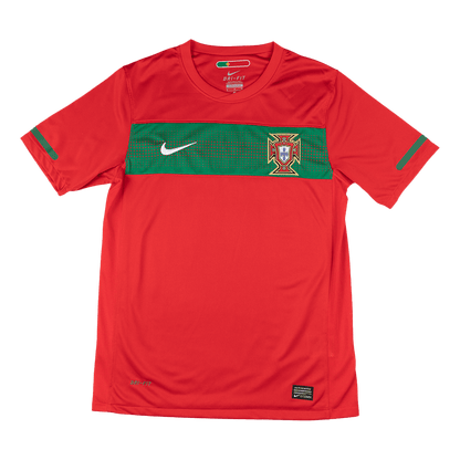 Retrô Portugal Casa Camisa 2010 Vermelho