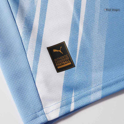 Manchester City 
Casa 
 Camisa 
Conjunto (Camisa + Calções + Meias) 
2025/26 
 Azul