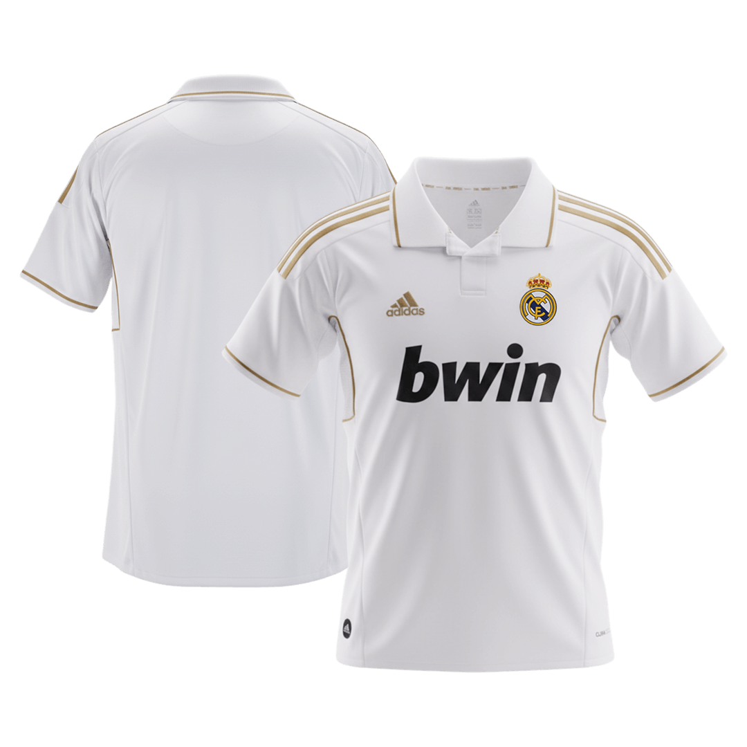 Retrô Real Madrid Casa Camisa 2011/12 Branco