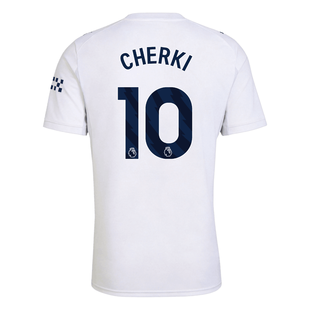 CHERKI #10 Manchester City Terceira Camisa 2026/27 Branco