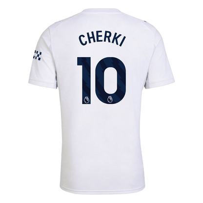 CHERKI #10 Manchester City Terceira Camisa 2026/27 Branco
