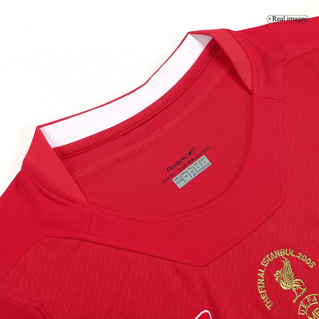 Camisola de futebol retro do Liverpool 2005 - UCL