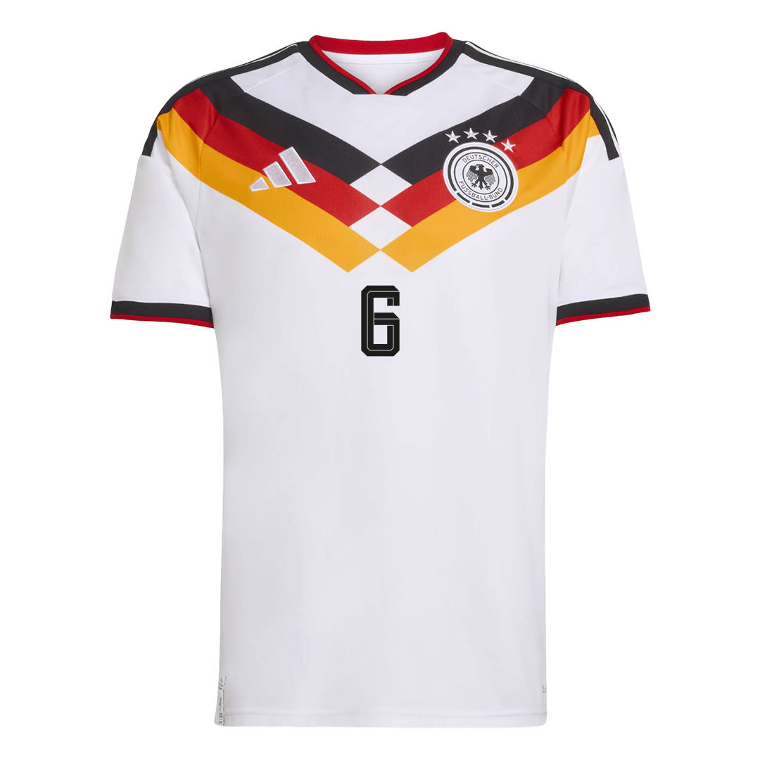 KIMMICH #6 Germany Casa Camisa 2026 Branco