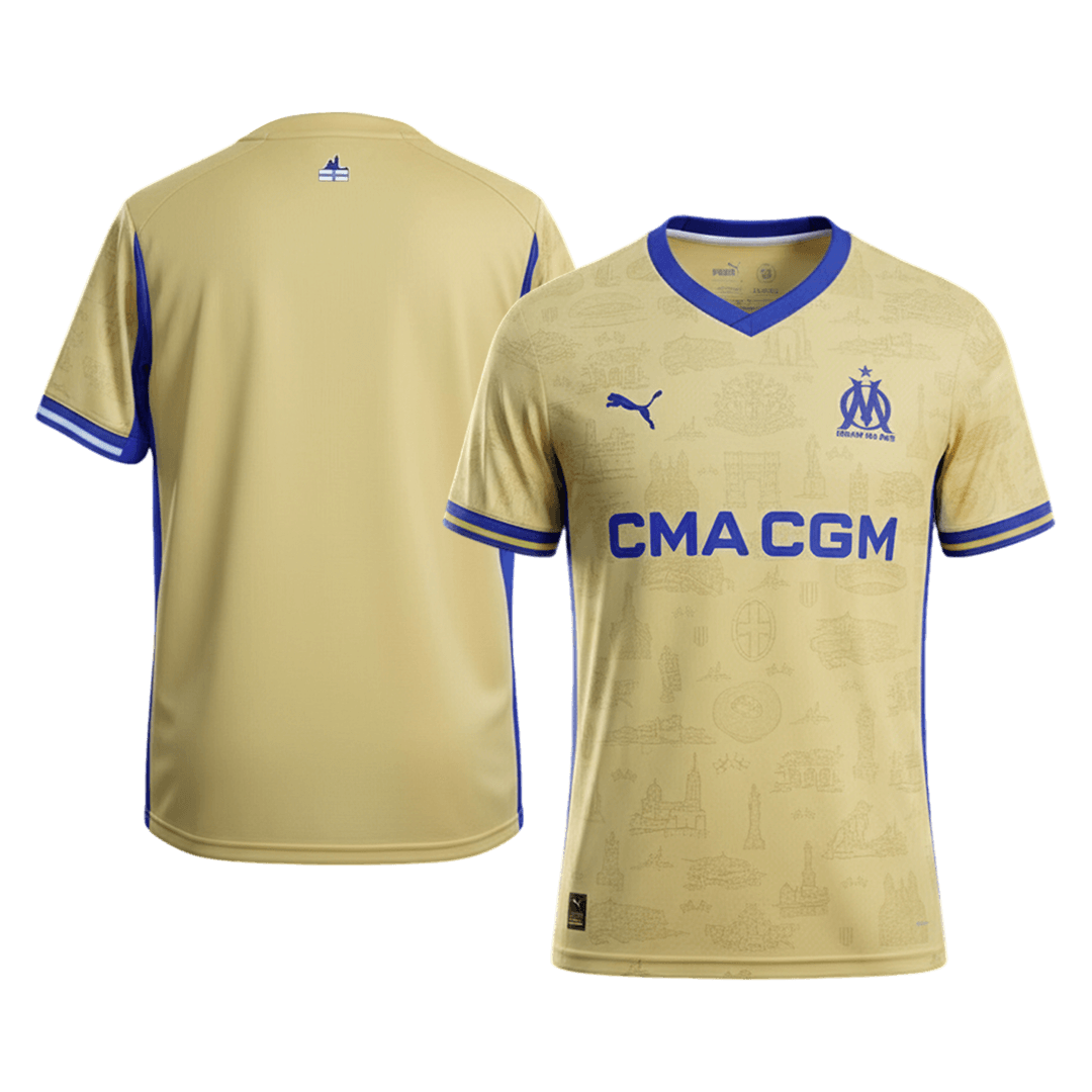 Marseille Quarta Camisa 2025/26 Amarelo