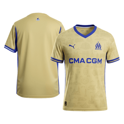 Marseille Quarta Camisa 2025/26 Amarelo