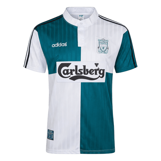 Retrô Liverpool Fora Camisa 1995/96