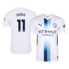 DOKU #11 Manchester City Terceira Camisa 2026/27 Branco