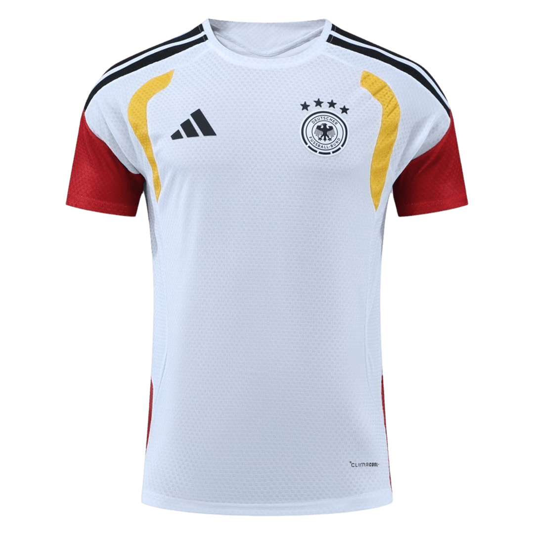 Versão Do Jogador Alemanha Copa do Mundo Camisa Conjunto(Camisa+Calções) 2026 Branco