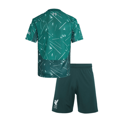 Liverpool Infantil 
 Goleiro Futebol Camisa 2026/27 Verde