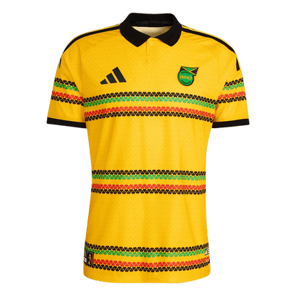 Versão do Jogador Jamaica Casa Copa do Mundo Futebol Camisas 2026 Amarelo
