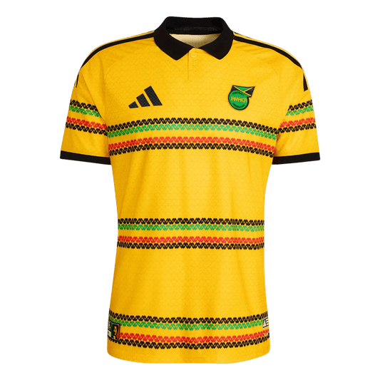 Versão do Jogador Jamaica Casa Copa do Mundo Futebol Camisas 2026 Amarelo