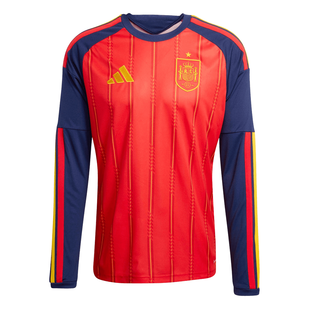 Spain Casa Manga comprida Camisa 2026 Vermelho