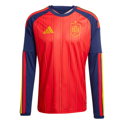 Spain Casa Manga comprida Camisa 2026 Vermelho