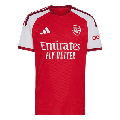 Versão do Jogador SAKA #7 Arsenal Casa Futebol Camisas 2026/27 Vermelho