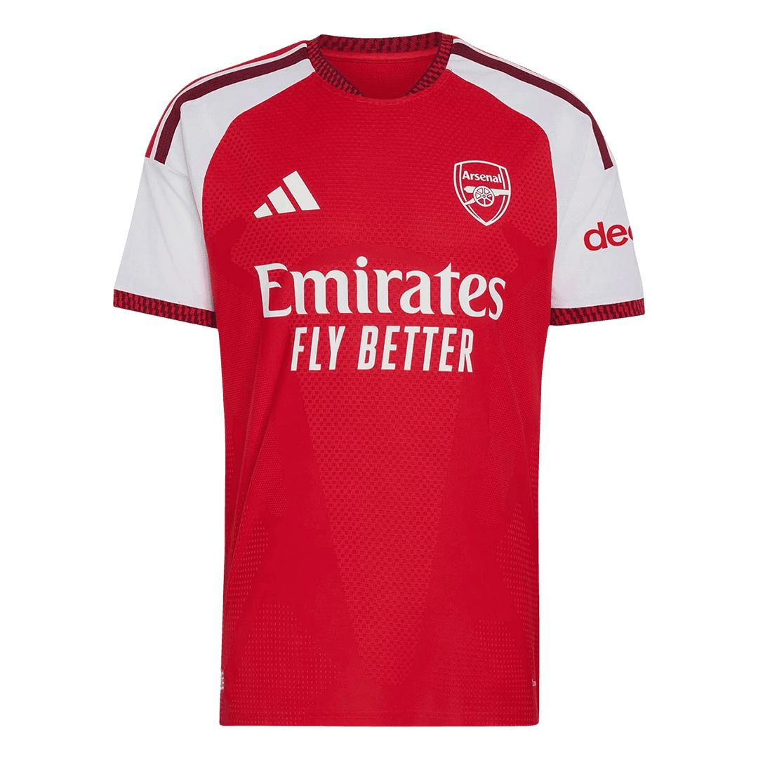 Versão do Jogador GABRIEL #6 Arsenal Casa Futebol Camisas 2026/27 Vermelho