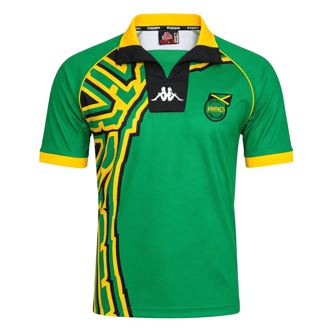 Retrô Jamaica Fora Camisa 1998 Verde