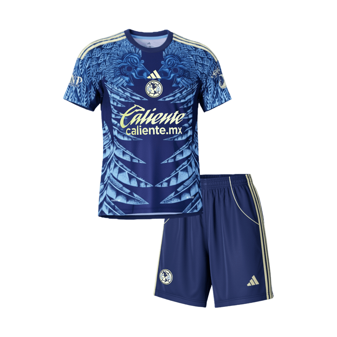 Club America Infantil 
 Fora Futebol Camisa Conjunto (Camisa+Shorts) 2025/26