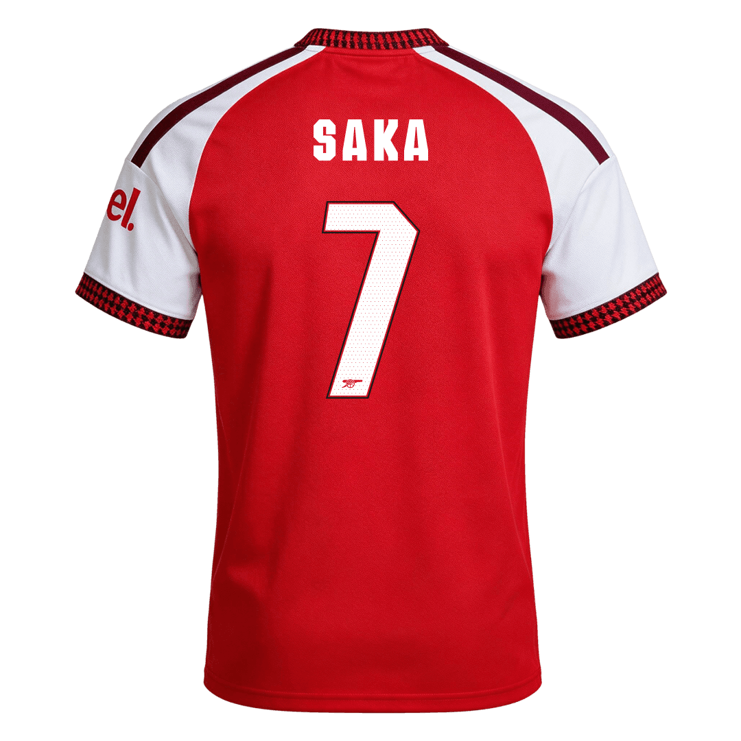 SAKA #7 Arsenal Casa Camisa 2026/27 UCL