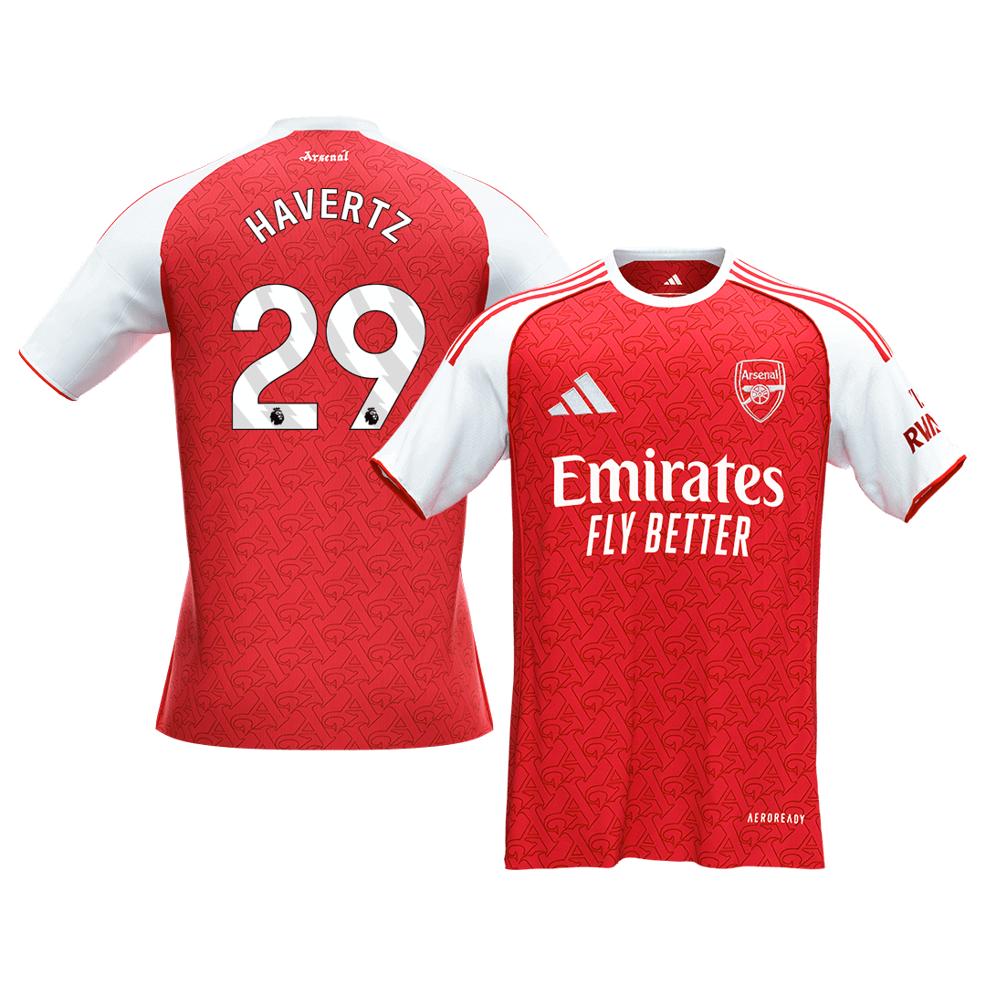 【Super Qualidade】HAVERTZ #29 Arsenal
 Casa Futebol Camisa 2025/26 Vermelho
