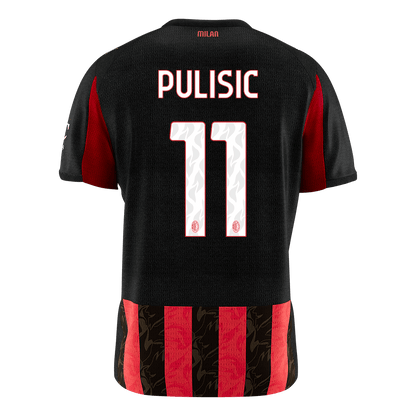 【Super Qualidade】PULISIC #11 AC Milan
 Casa Futebol Camisa 2025/26