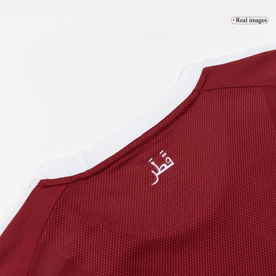 Versão do Jogador Catar Casa Copa do Mundo Futebol Camisas 2026 Vermelho