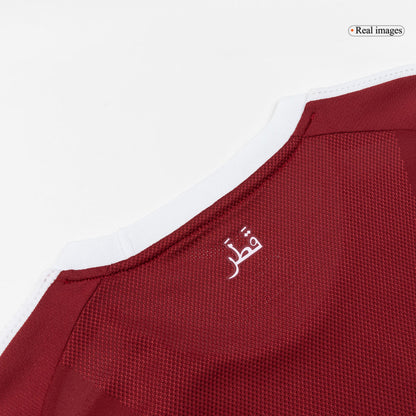 Versão do Jogador Catar Casa Copa do Mundo Futebol Camisas 2026 Vermelho