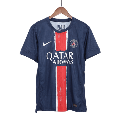 Autêntico BARCOLA #29 PSG Casa UCL Futebol Camisas 2024/25 Marinha - UCL